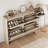 4-Drawer Wooden Shoe Cabinet with Adjustable Shelves, Hidden Flip Storage, Entryway and Hallway Organizer for Sneakers, Boots, and Heels-1054870090