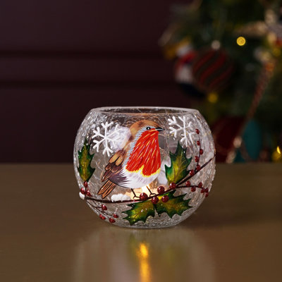 8 cm H Glass Tealight