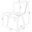 Ensemble de 2 chaises d'appoint rembourrées Grant