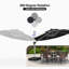 Lilibeth 11 FT Round Lighted Cantilever Umbrella With Base,Black-365292828