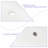 Wenty 16.3'' White Ceramic Rectangular Bathroom Sink
