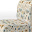 Earthy Elegance Boho Pattern II - Upholstered Cottage Accent Slipper Chair