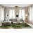 Machine Washable Botanical Green Area Rug-207550703