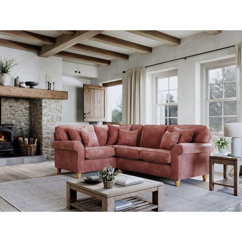 Clarkfield 4 Seater Sofa, Red