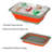 Wakeman Collapsible 7.27L Ice Bucket - Multi-Use Basin, Dish Tub, and Storage Basket-1165862804
