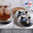 Wilserness Bear 4-Pack Round Tumbled Tile Coaters