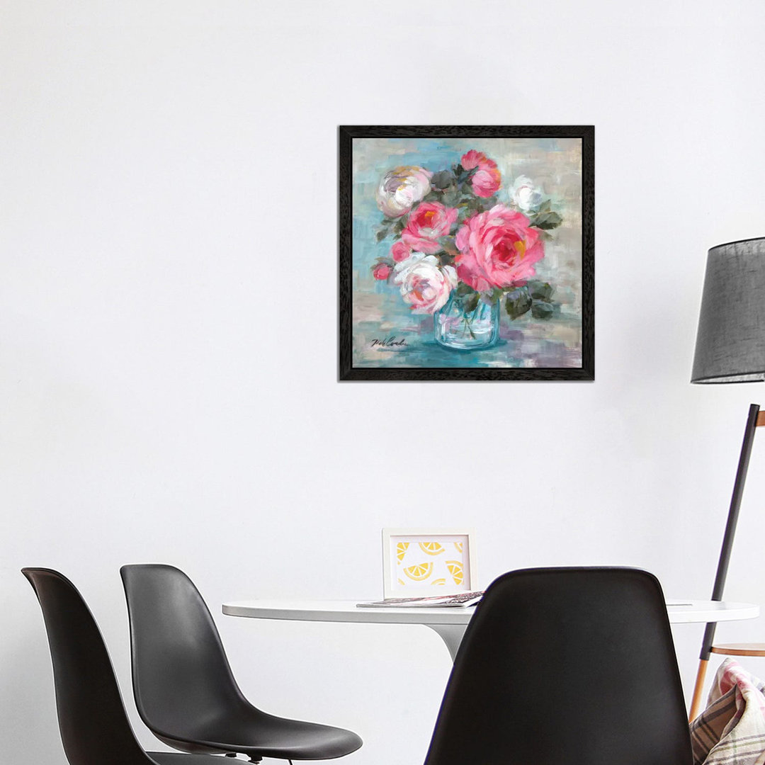 Summer Roses II by Debi Coules - Art Prints Print on Canvas