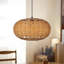 Luminaire suspendu en rotin Vintage Farmhouse Basket-816575181