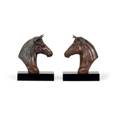 Horse Non-Skid Bookends