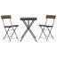 Hodon 2 - Person Patio Dining Set with Rectangular Table-1053642454