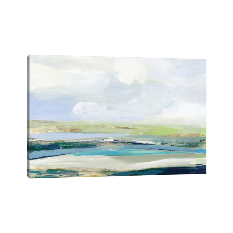 Happy Land by Tom Reeves - Painting on Canvas, Wrapped Canvas, 30.48cm H x 45.72cm W x 1.91cm D