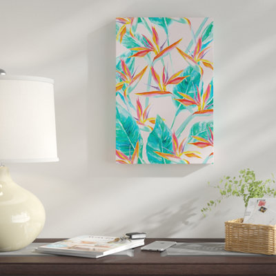 «Birds of Paradise», impression sur toile