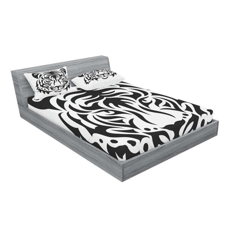 Microfiber Sheet Set, Full Sheet Set with Fitted Sheet