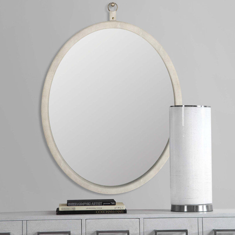 Miroir de salle de bain Gracemoor, Blanc