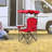 Portable Folding Beach Canopy Chair With Cup Holders