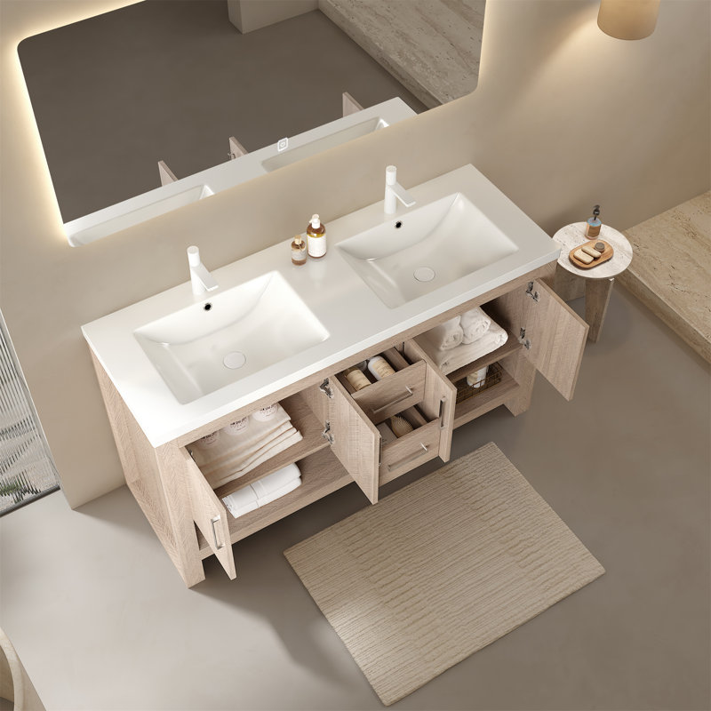 Bathroom Vanity With 2 Sinks