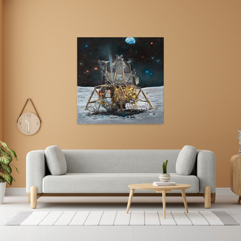 Contemporary Art Abstract Contemporary Landscape Nature Wall Art by Anne Wolk - Wrapped Canvas Print, 121.92cm H x 121.92cm W