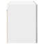 Vidaxl Kitchen Wall Cabinet With Door High Gloss White 60 X 31 X 40 Cm-121217700