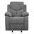 Hymera 38" Wide Chenille Manual Glider Standard Recliner
