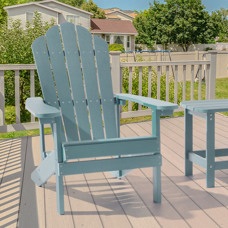 Chaise Adirondack Hatolina, Bleu lac