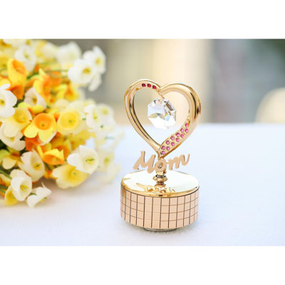 Boîte de musique décorative en gracieuse pour le coeur de maman
