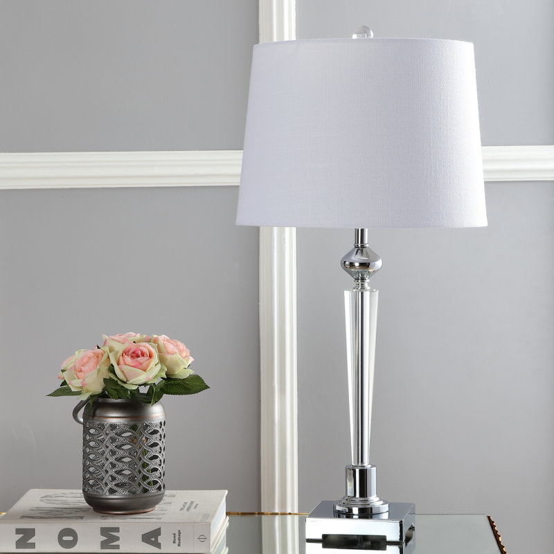 Lampe de table en cristal 28,25 po Coulson