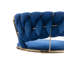 2 tabourets de bar, thème velours bleu, pieds dorés, repose-pieds et base, hauteur réglable avec moteur de levage mécanique à 2 pieds
