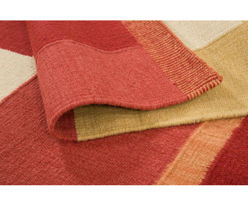 Nouveau Wool Geometric Indoor Rug, Rectangle 5' x 8'