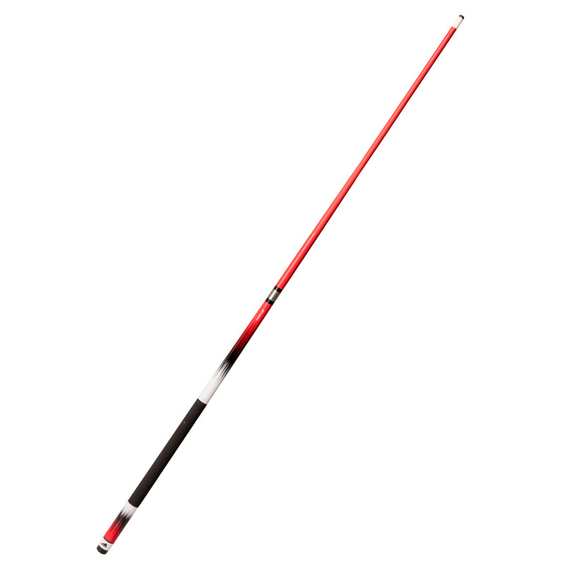 Gameroom Deluxe Pool Cue, Red
