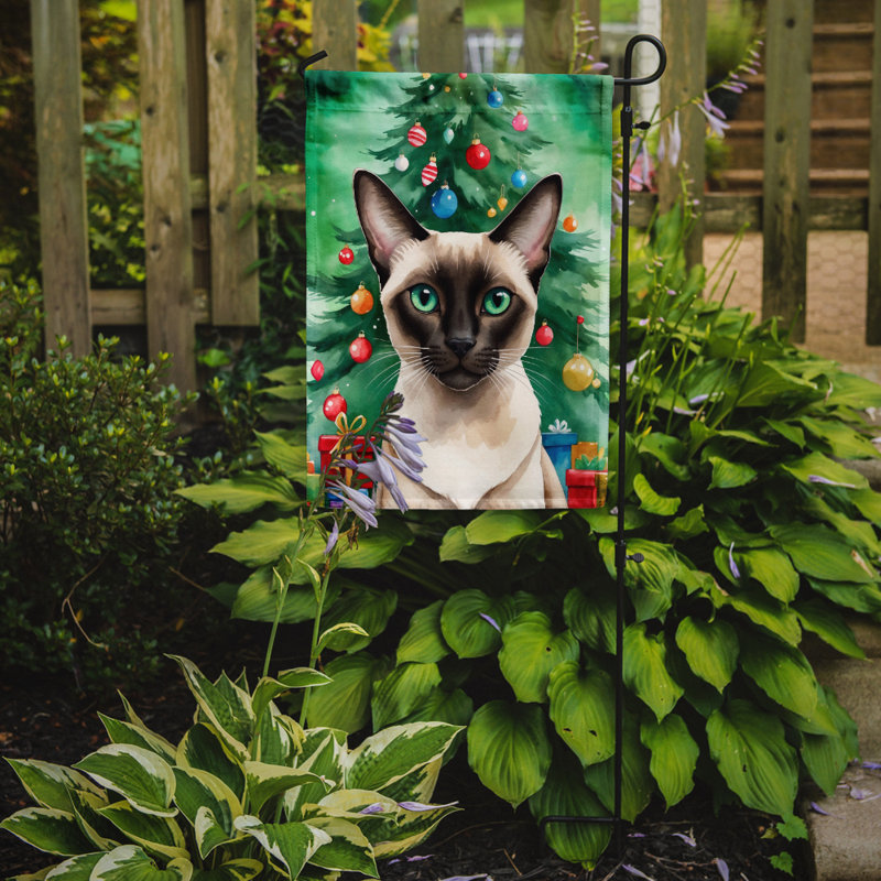Drapeau de jardin Pixie Bob, Colorpoint Shorthair