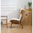 Jeyshan Upholstered Tufted Wingback Chair-112131466