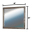 Commode double 6 tiroirs avec miroir Kawanis