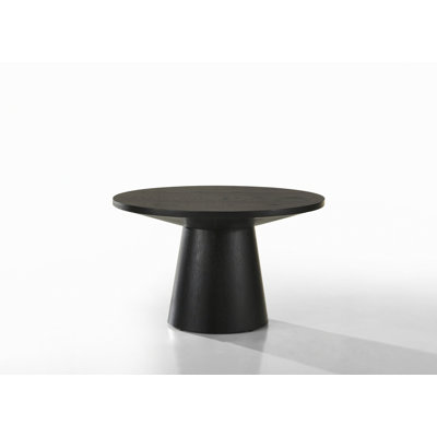 Round Coffee Table With Pedestal Base