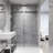 Houston 56-60" W x 76" H Sliding Frameless Shower Door with 3/8" Clear Glass-77317526