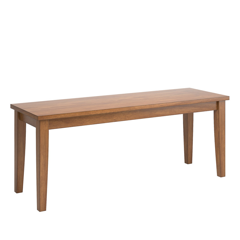 Alexa-Mae Upholstered Entryway Bench, Oak