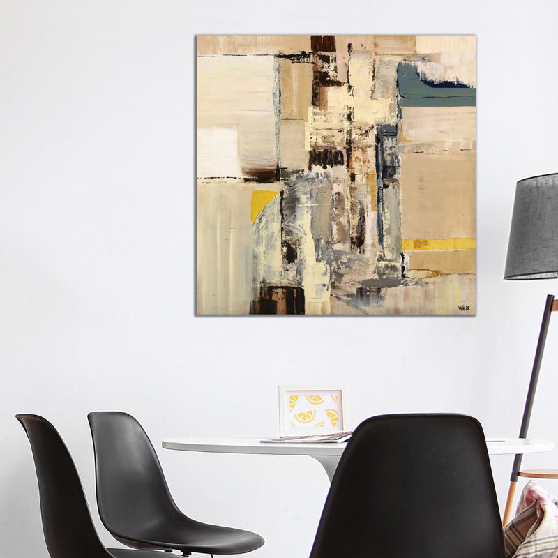 Splash Square I by Marie T Van Engelshoven - Wrapped Canvas Gallery-Wrapped Canvas Giclée