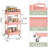 Plastic Rolling Utility Cart with-110898297