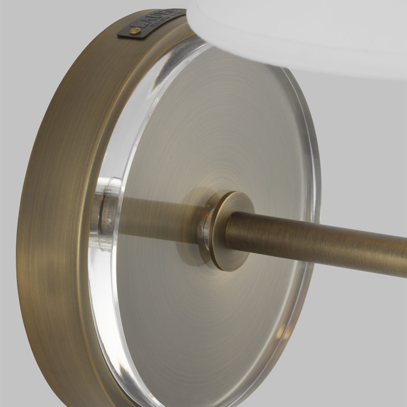 Robert Dimmable Bath Sconce, Time Worn Brass