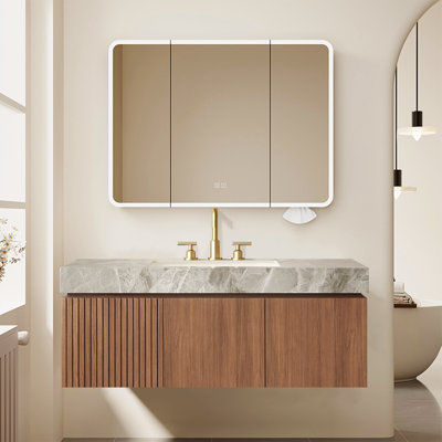 Meuble-lavabo de salle de bain 48 po Luxury