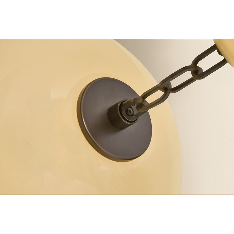 Nephele 10" Cloud Glass Dimmable Integrated LED Chandelier, 2875 lm, 58.75" H x 10" W x 10" D, 16 Lights