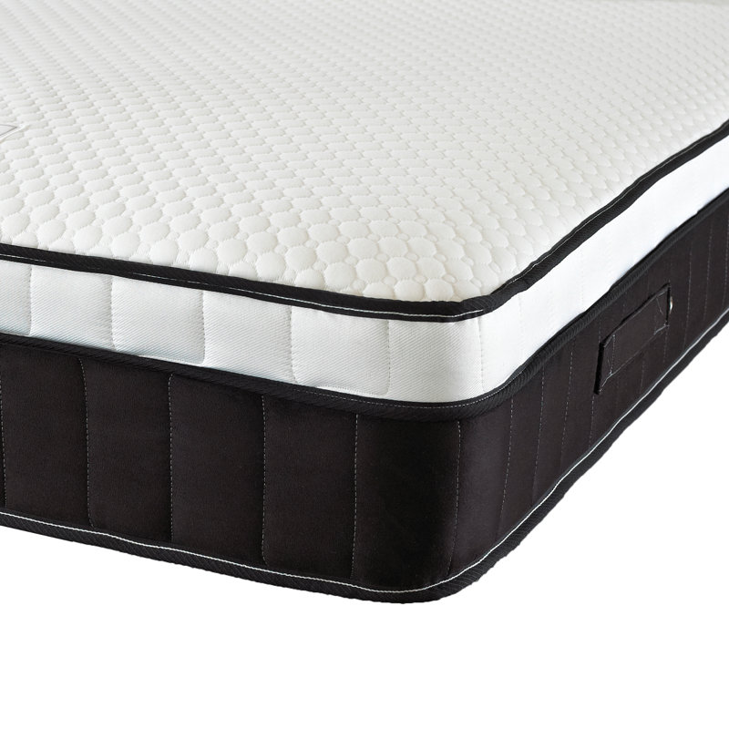Aspelare Upholstered Bed with Mattress, Plum Linen, No Storage, Small Single (2'6)