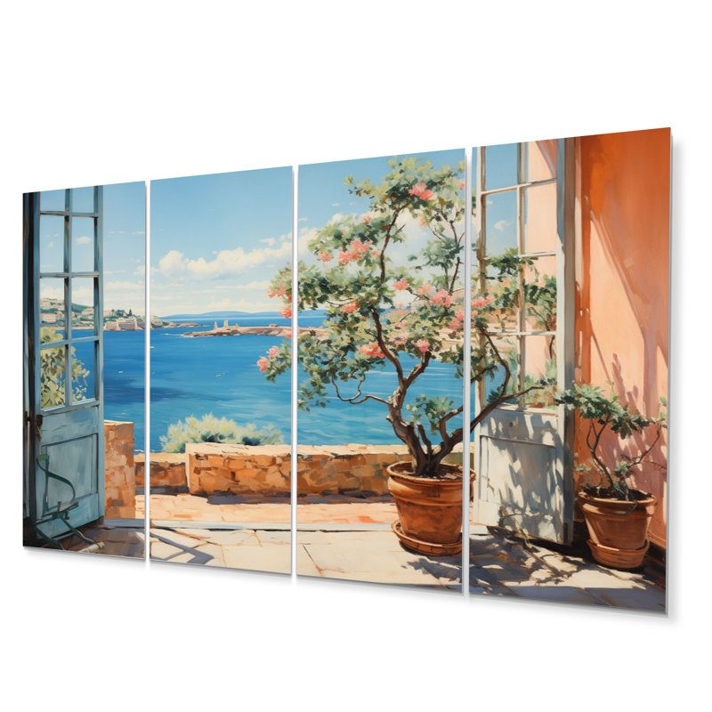 Coastal Landscape & Nature Wall Decor on Metal