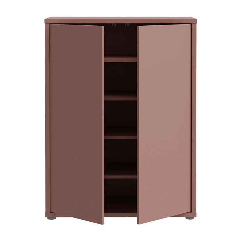 15 Pair Shoe Storage Cabinet, Brown