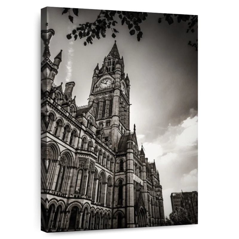Lilie Manchester Town Hall Building, 36" H x 24" W