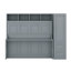Grand lit escamotable mural avec tiroirs et garde-robe-1527017839