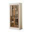 Vitrine de 71,2 po de hauteur avec portes en verre