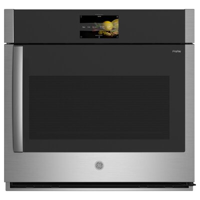 Built-in 29.75"" 5 cu. ft Self-Cleaning Convection Electric Single Wall Oven -  GE, PTS700RSNSS