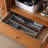 Solid Wood Simple Cutlery Storage Cabinet