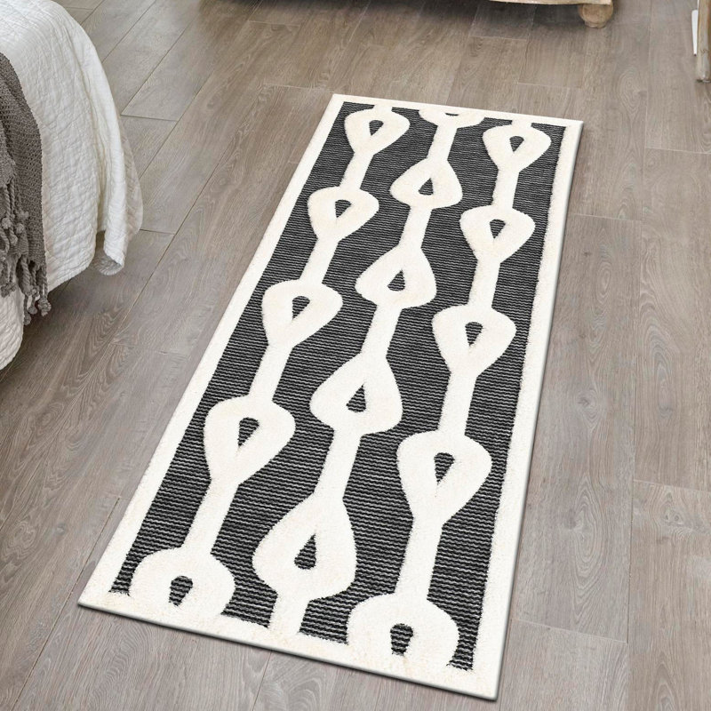 Corrigan Studio® Drops Raheesa Rug, Runner 2'7" x 8'