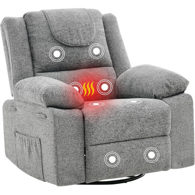 Oversized Recliner Chair with Massage